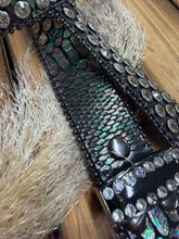 Load image into Gallery viewer, Crystal Western Belts - Multi-Colored W/Clear Stones