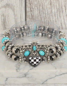 Western Beaded Bracelet