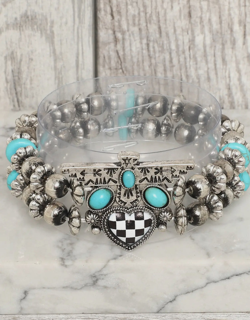 Western Beaded Bracelet