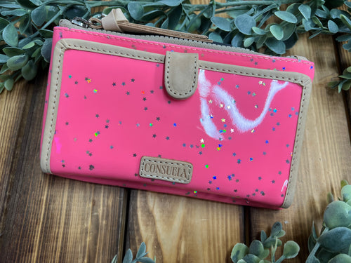 Consuela Slim Wallet - Shine