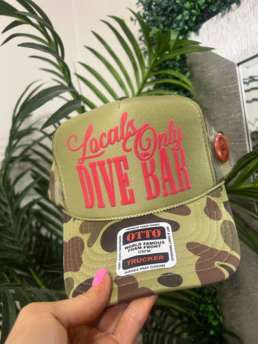 Locals Only Dive Bar - Duck Camo