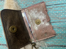 Load image into Gallery viewer, Keep it Gypsy Dolly Card Holder - Blushing Pink With Gold Shimmer