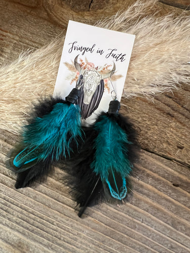 Missoula Mini Feather Earrings