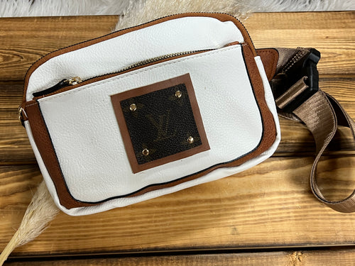 Sling Belt Bag - White