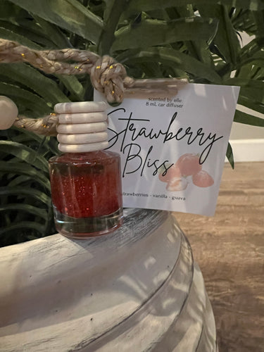 Car Oil Diffuser - Strawberry Bliss
