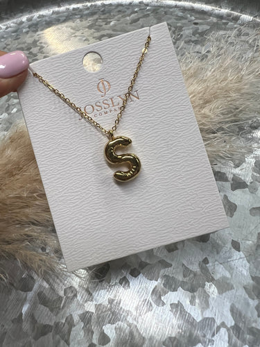 SOLID BUBBLE NECKLACE - S