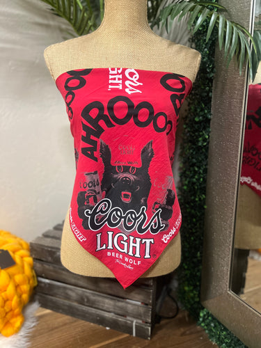 Ahroo Bandana - Vintage Red