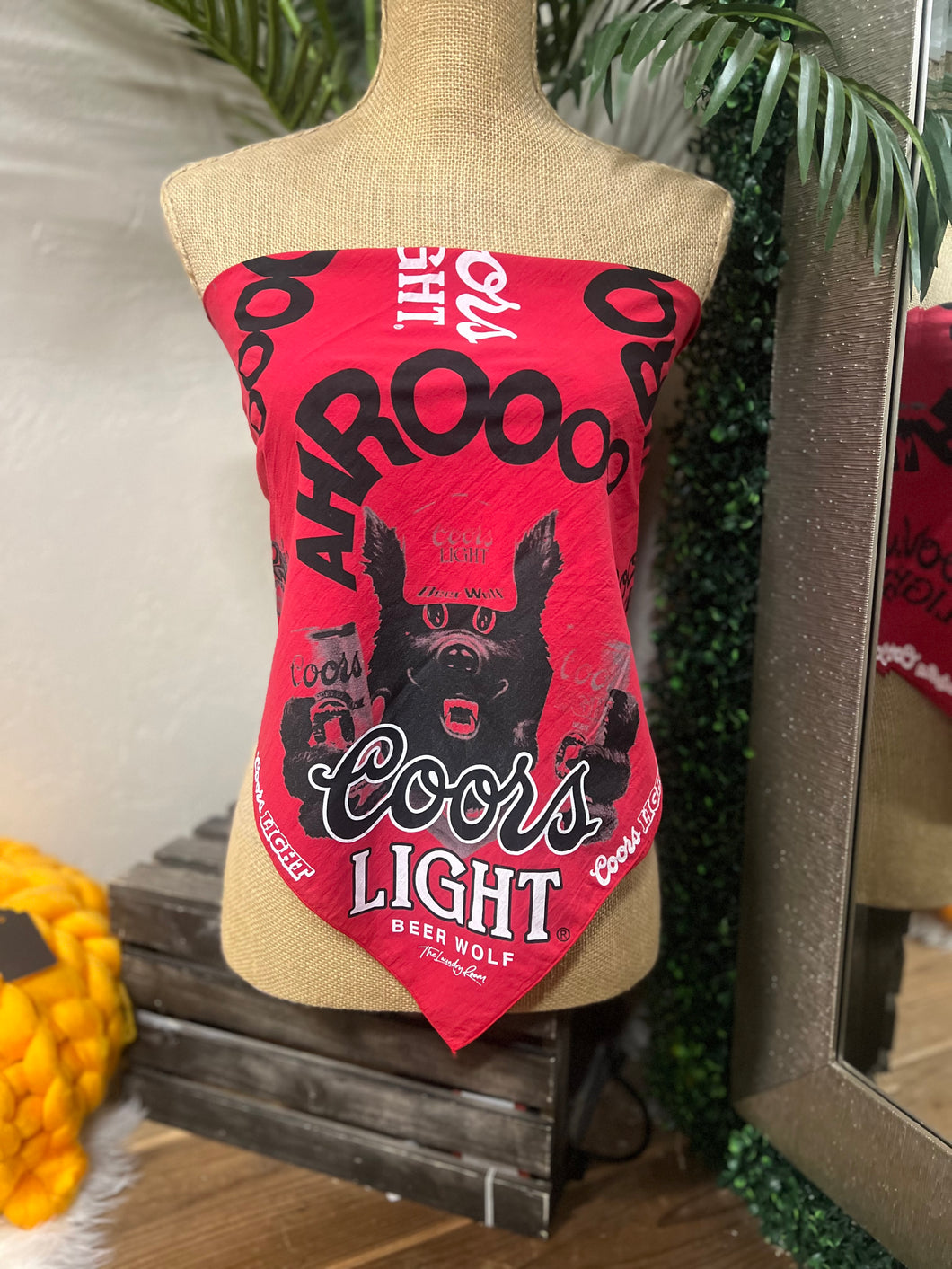 Ahroo Bandana - Vintage Red
