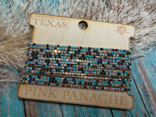 Load image into Gallery viewer, Pink Panache Tiny Rhinestone Bracelet Set - Mint/AB