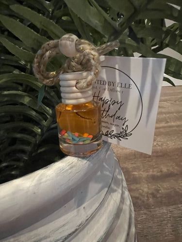 Car Oil Diffuser - Happy Birthday