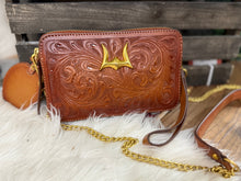 Load image into Gallery viewer, LW Shell Mini Purse Tooled