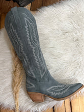 Load image into Gallery viewer, Western Tess Boots - Blue