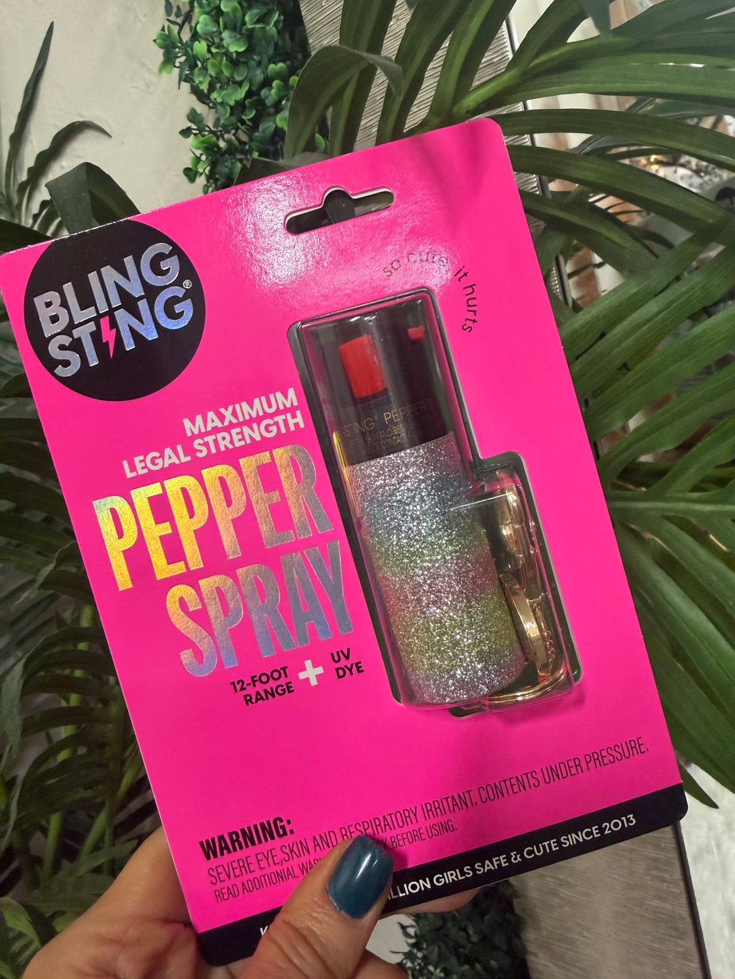 Bling Sting Keychain - Glitter Ombre