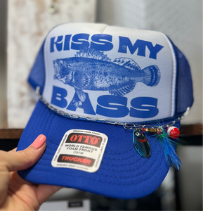 Kiss My Bass Hat W/Chain