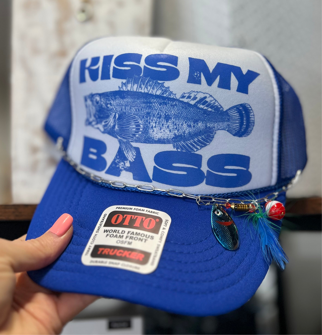 Kiss My Bass Hat W/Chain