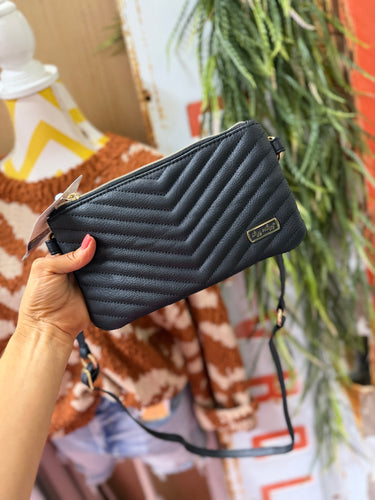 Itzy Ritzy Boss Crossbody - Black