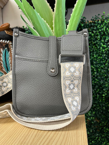THE ASHLEY CROSSBODY - GRAY