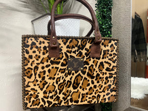 LEOPARD HANDBAG - CROSSBODY BAG