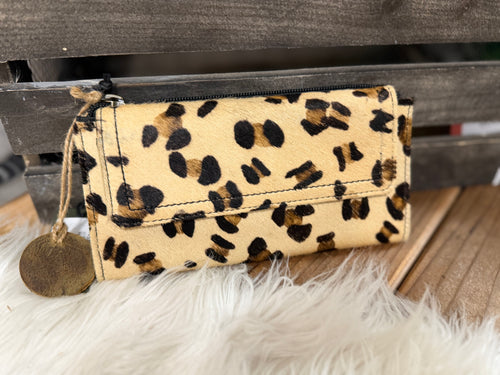 Myra Leopard Wallet