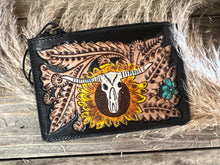 Load image into Gallery viewer, Longhorn Flower Card Holder