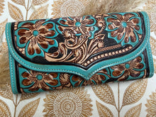 Load image into Gallery viewer, Flower Crest Ridge Wallet