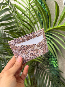Wildflower Filigree Credit Card Holder