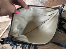 Load image into Gallery viewer, Keep It Gypsy Black Fringe Crossbody