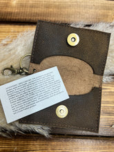 Load image into Gallery viewer, Keep It Gypsy Becca Card Holder - Brown Turquoise Floral