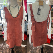 Load image into Gallery viewer, Michelle Overall Dress - Rust