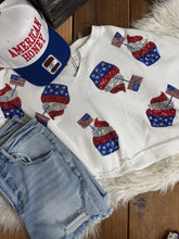 Load image into Gallery viewer, Patriotic Cupcake Tee