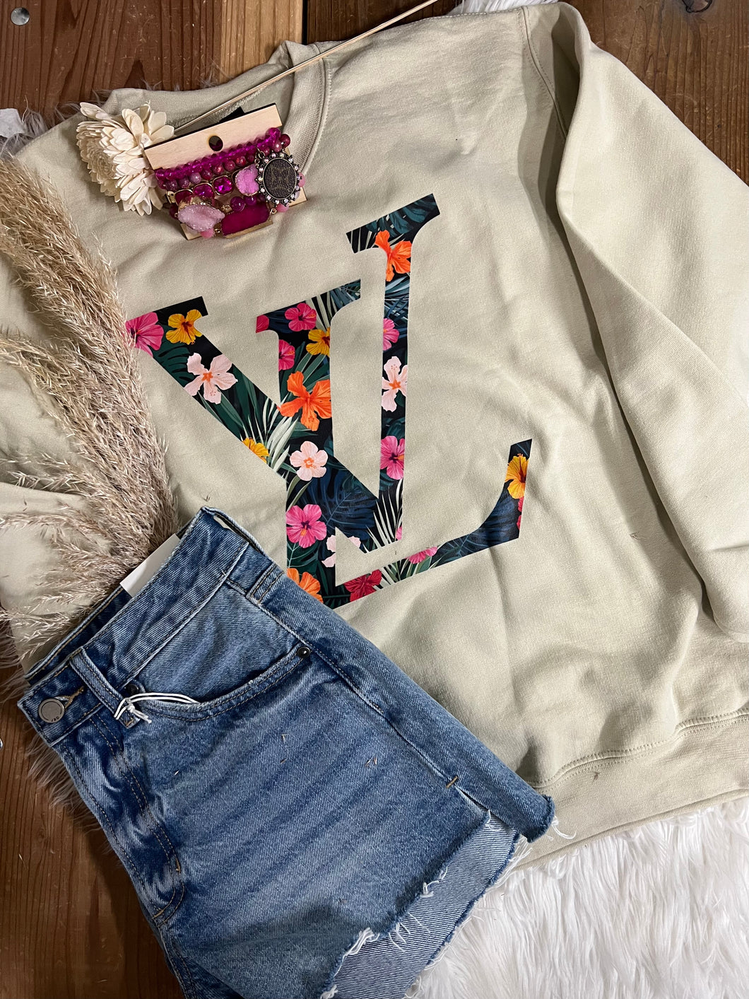 Floral Higher Standards Sweatshirt