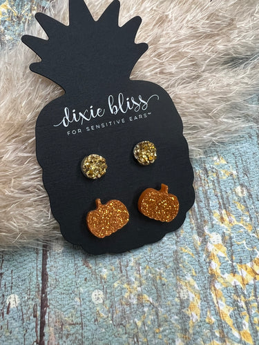 PUMPKIN PATCH DUO EARRINGS