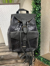 Load image into Gallery viewer, WESTERN BLACK BACKPACK