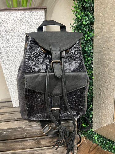 WESTERN BLACK BACKPACK