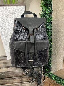 WESTERN BLACK BACKPACK