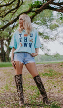 Load image into Gallery viewer, Touchdown Embroidered Football Tee