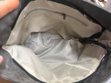 Load image into Gallery viewer, Mineral Wash Shoulder Bag - Black/Charcoal Color
