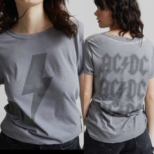 Load image into Gallery viewer, AC/DC TEE - GRAY BOLT