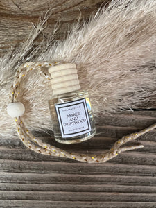 CAR DIFFUSERS - AMBER + DRIFTWOOD