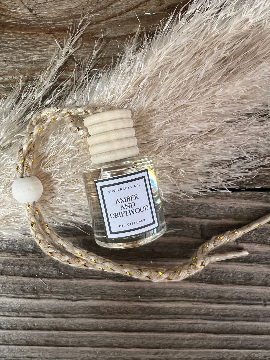 CAR DIFFUSERS - AMBER + DRIFTWOOD