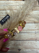 Load image into Gallery viewer, TOVA KEIRA CUFF IN CANDY GLAM BLUSH