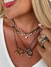 Load image into Gallery viewer, Horseshoe Necklace - Silver