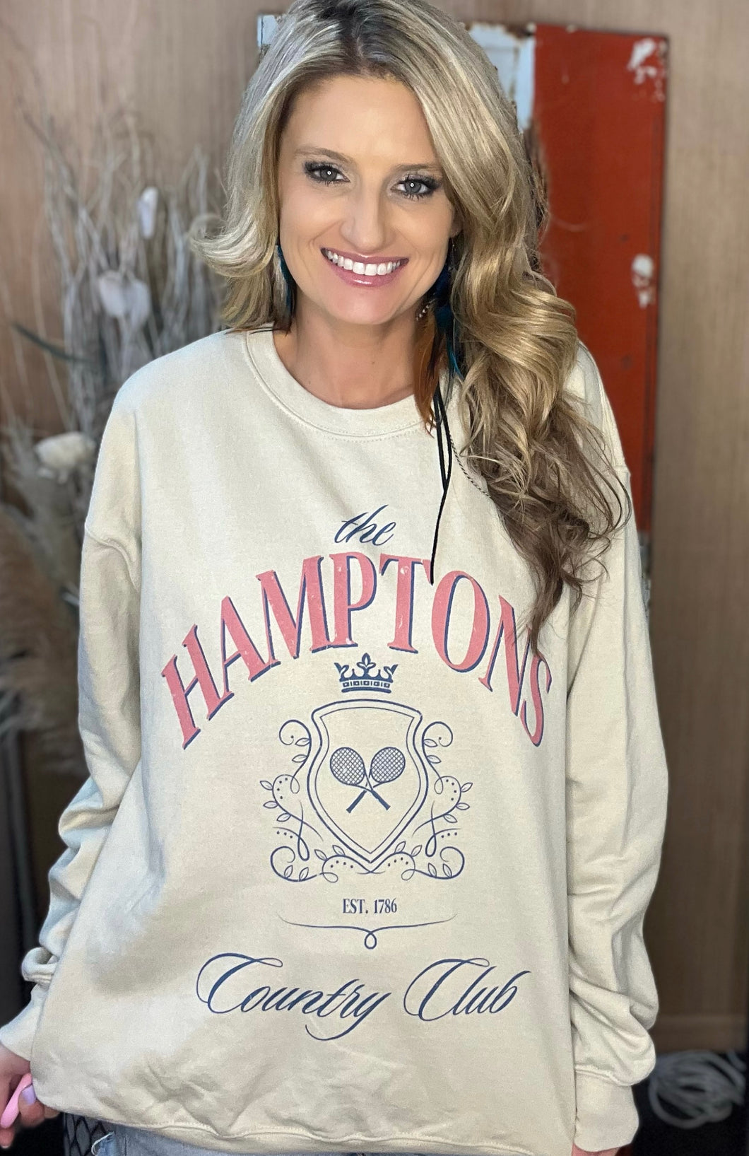 HAMPTONS TENNIS COUNTRY CLUB SWEATSHIRT