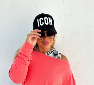 Icon Embroidered Hat