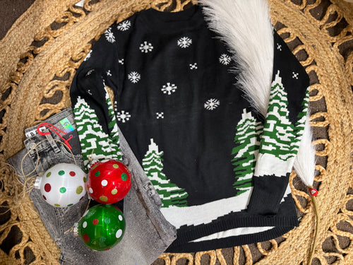 Christmas Tree Knit Sweater