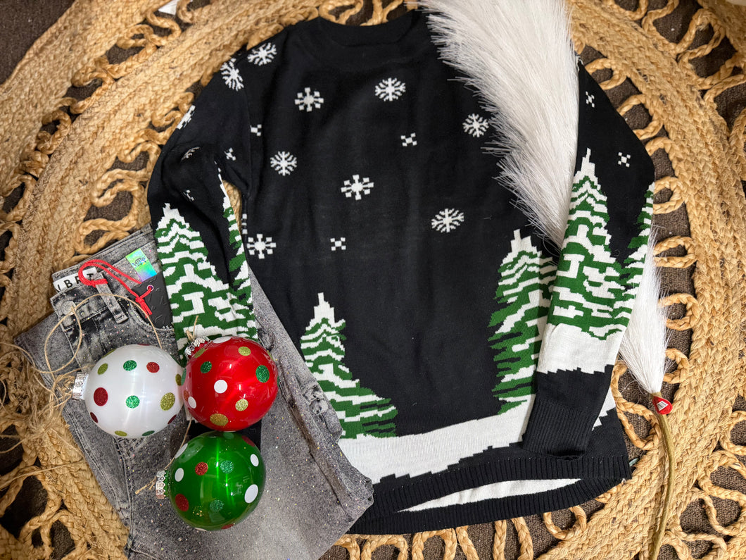Christmas Tree Knit Sweater