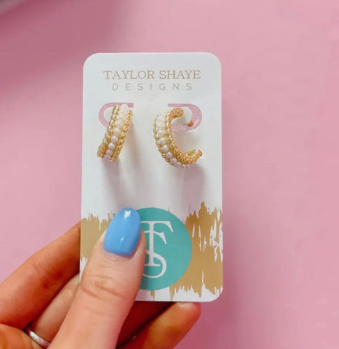 Taylor Shaye - Madelyn Pearl Hoops