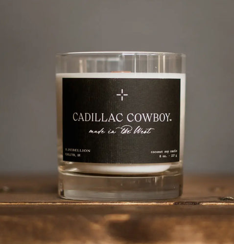 Cadillac Cowboy Candle - 8oz