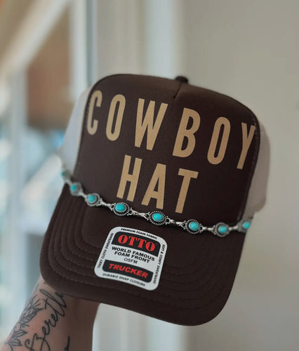 Cowboy Hat W/Chain