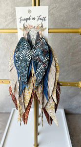 One of a Kind Fall Stack Earrings